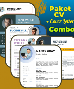 Paket CV Combo + Cover Letter