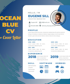Ocean Blue CV + Cover Letter