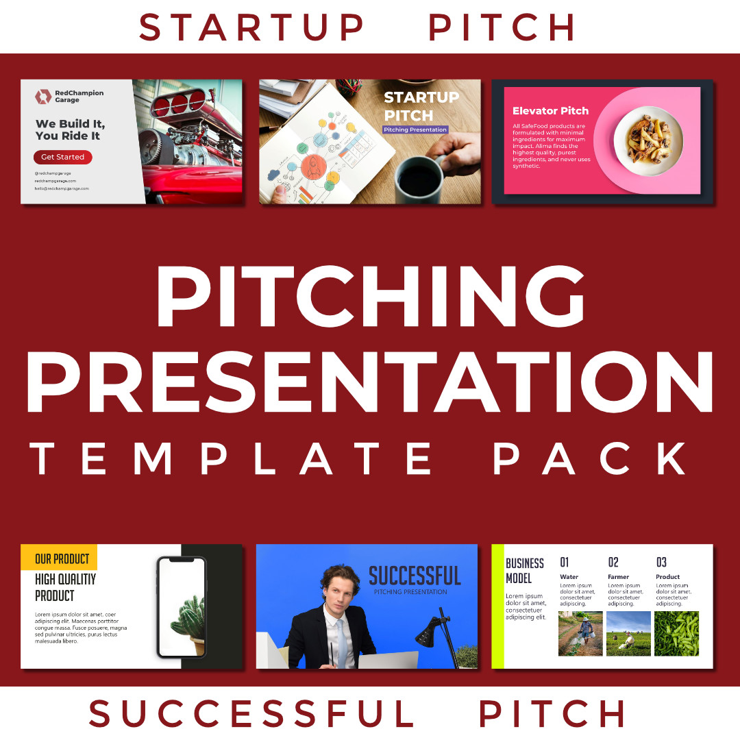 Pitching Presentation Template Pack